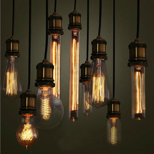 B22 E14 E27 Screw Bayonet Antique Edison Bulbs Retro Industrial Decor Light Lamp - Afbeelding 1 van 29