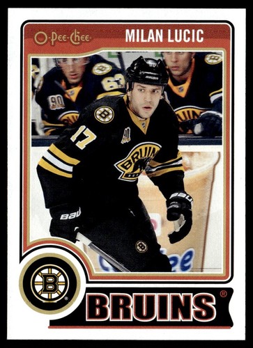 2014 O-Pee-Chee MILAN LUCIC #11 card