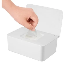 Wipes Dispenser, Wipe Holder for Baby & Adult, Seposeve Refillable Wipe B37