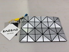 Bao Bao Issey Miyake Lucent Pouch in Silver - NWT