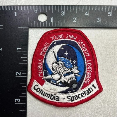 3' Space Shuttle COLUMBIA SPACELAB 1 Mission STS- Astronaut NASA Patch 50ay