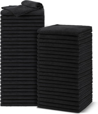 Salon Towels 48 Pack, Microfiber Barber Towel Bulk, 16X29 Inches Fast Drying Ha
