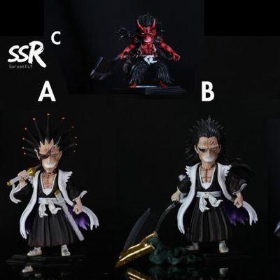 #ad #ad SSR Studio Bleach Zaraki Kenpachi Resin Model in stock WCF Scale 3Pcs $194.17