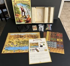 Livingstone Board Game by Playroom Entertainment 2009 Open Box - LN - Free Ship