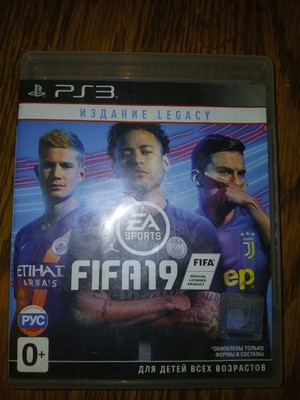 FIFA 19 Legacy Edition (PlayStation 3, 2018) English/Russian