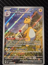 Pokemon Chaos Rising Ampharos IR Illustration Rate NM 90/86