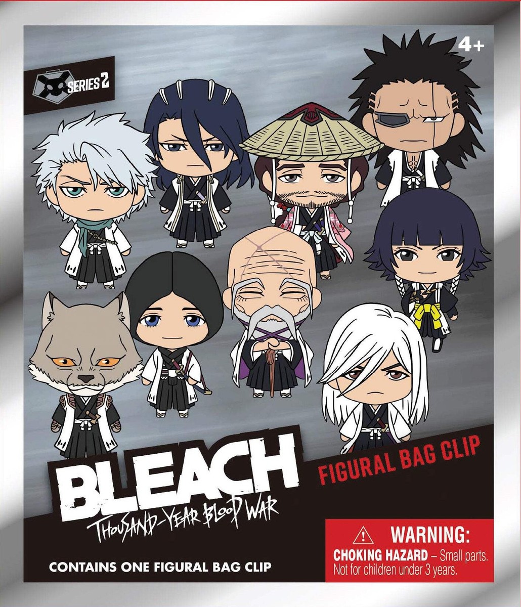 Bleach Thousand-Year Blood War 3D Foam Bag Clip, Series 2 Blind