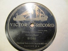 1904 John Philip SOUSAs Band Auber MASANIELLO OVERTURE = Muette de Portici 31361