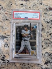 2020 Bowman Chrome Oneil Cruz PSA 10