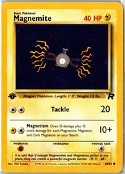 Magnemite 60/82 Team Rocket 1st Edition