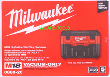 NEW IN BOX Milwaukee 0880-20 Cordless Vacuum M18 2 Gal Wet/Dry HEPA 18 Volt Vac