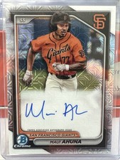 🔥⚾️🔥2024 Bowman Maui Ahuna Mega Box Chrome Auto Mojo Refractor BMA-MAH 🔥