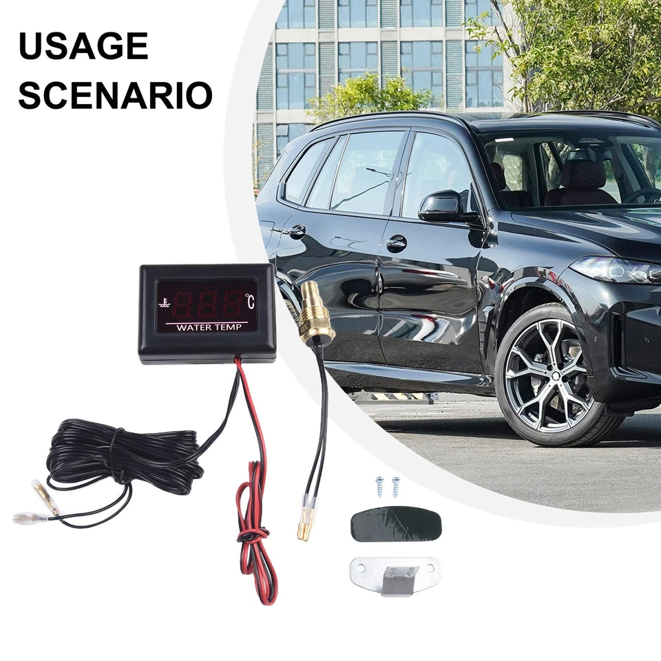 Hot Lot New Gauge Vehicle Bracket Water Car Working Digital Head Plastic - Image 3 of 4