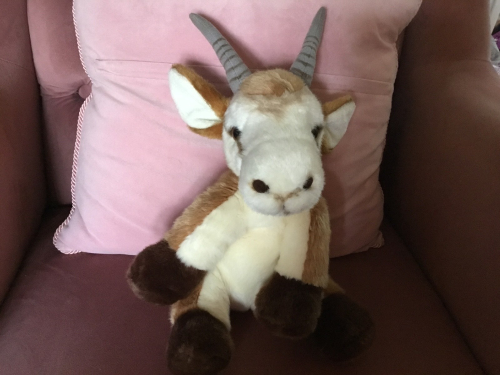Safari Impala 30cm Plush Premium Lifelike Toy - Natural World Collection 12”