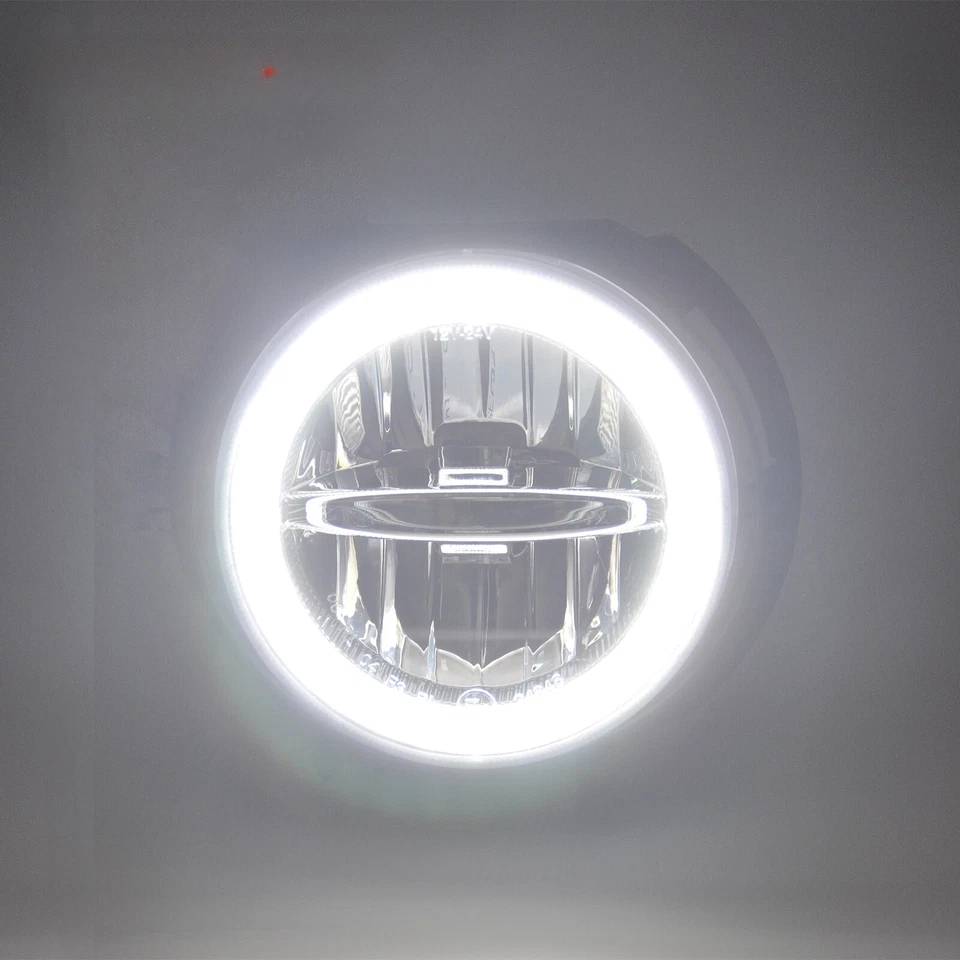 Luces antiniebla de conducción diurna LED halo DRL para Chevrolet HHR 2006-2011 Foto 3 de 4