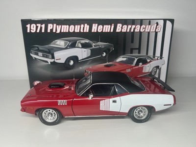 ACME 1971 Plymouth Hemi Cuda Ralley Red 1:18