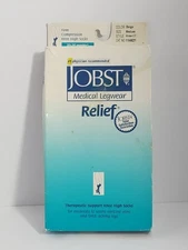 Jobst Medical Legwear Relief Knee High Compression Socks Medium Beige