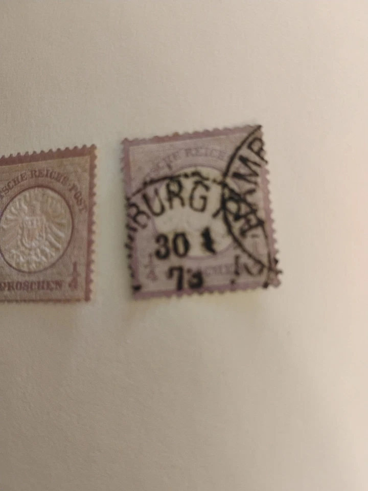  Classic Germany Scott 14Mint Hinged And Used Set F -FV  Rare SCV $200 - Image 3 of 4