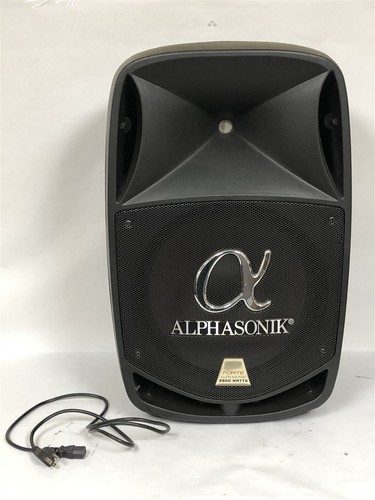 ALPHA SONIK AKDJ155BTS 15" Pro DJ Amplified Loud Speaker Bluetooth