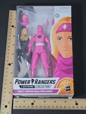 Power Rangers Lightning Mighty Morphin Ninja Pink Ranger Figure Hasbro NIB