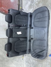 Set sedili interni posteriori in pelle BMW X6 Competition 2024 colore nero