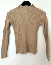 Pullover Pulli Damen Feinstrick Rippstrick Be...