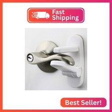 Door Lever Lock 2 Pack   Prevents Toddlers from Opening Doors   Easy One-Hand