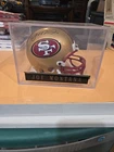 Joe Montana Autograph Signed San Francisco 49ers Mini Helmet - with case (I)