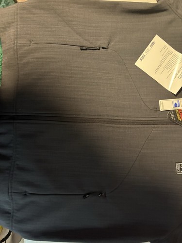 Rolls Royce Luxury Automotive Promo Full Zip Big Logo Jacket Grey Men’s Large L - Picture 6 of 9