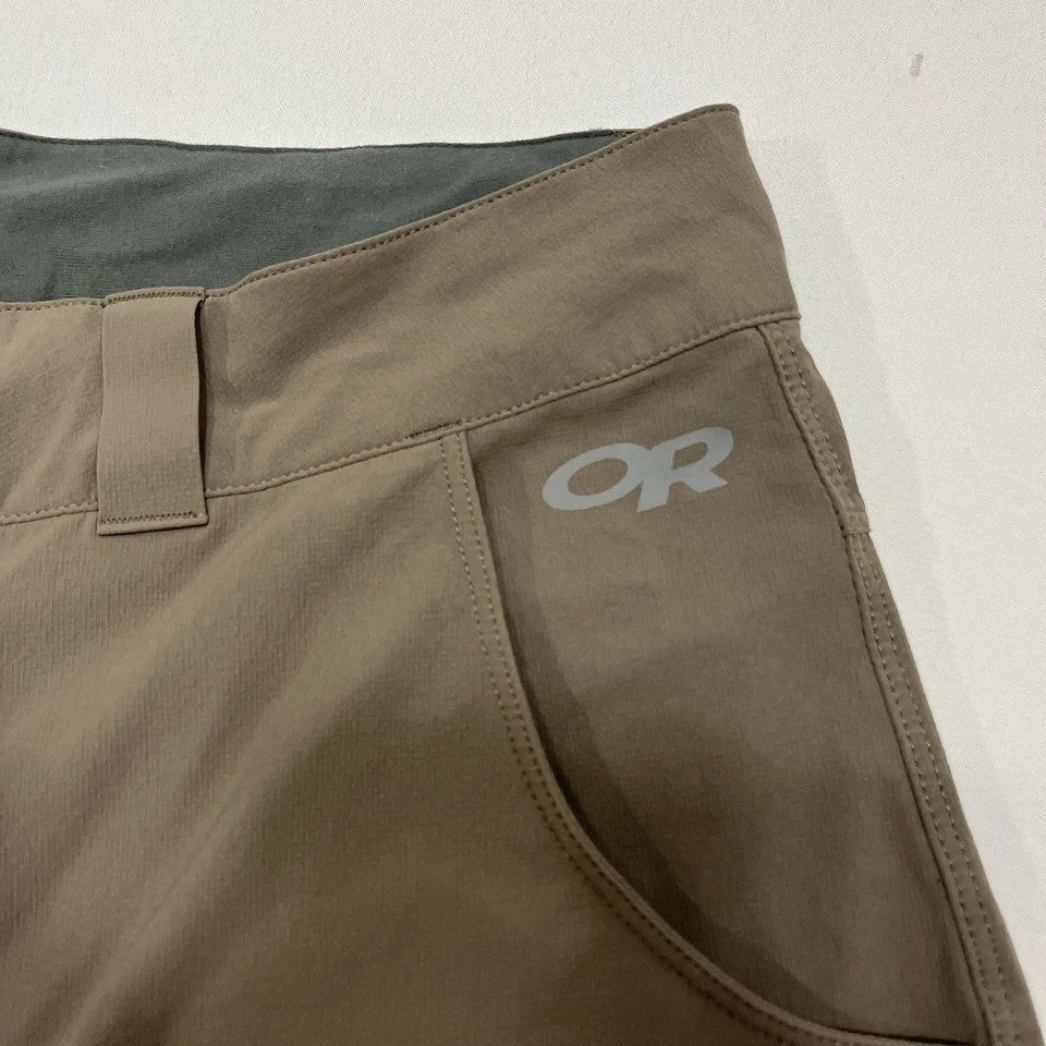 Outdoor Research Ferrosi Shorts Cargo Stretch 31x10 Mens Brown Hiking Outdoors - Image 2 of 4