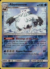 Abomasnow Reverse Holo Rare SM - Ultra Prism 38/156 LP
