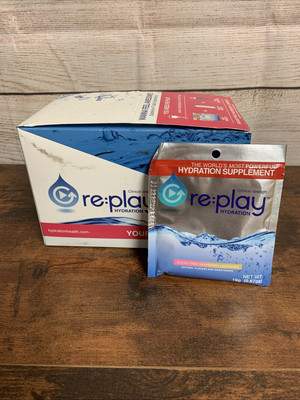 Re:play Hydration Replay Re Play Sugar Free 24 Packs 12/2025