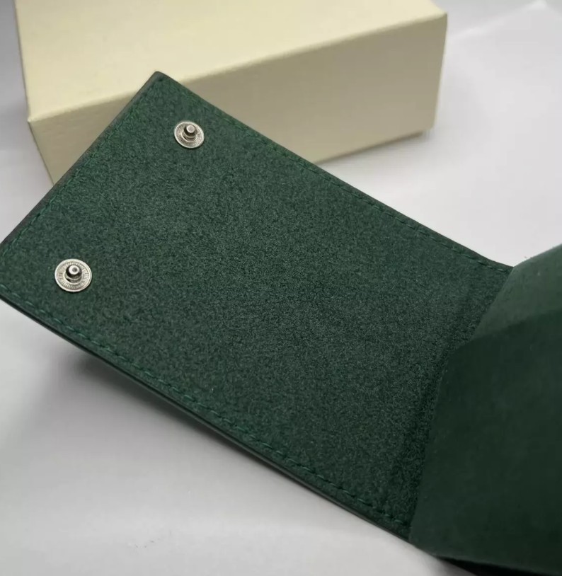 Authentic Rolex Case Leather Travel Pouch Service Center Premium