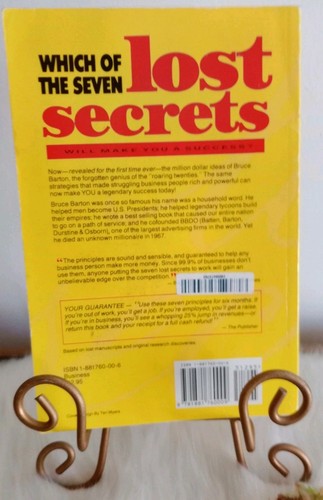 The Seven Lost Secrets of Success by Vitale, Joe Million Dollar Ideas SC - Picture 3 of 3