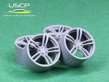 1/24 USCP 24P163 BMW M4 styling 437 19'' + pneumatici stampati in 3D