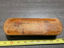 Vintage Rare Shoe Shine Polish Brush Wood USA Wow