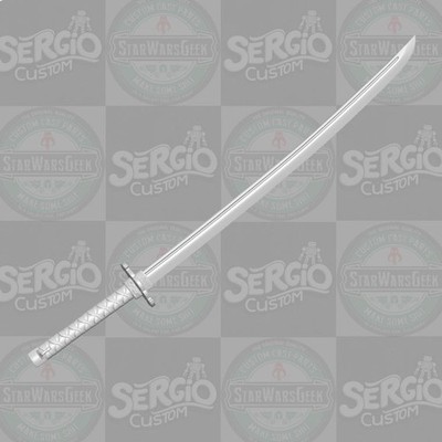 Ryu Hayabusa Ninja Gaiden custom katana sword for 1:10 1:12 1:18 action figures