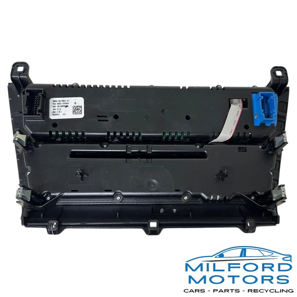 Black Automatic Temperature Control – Fits 2014-2019 BMW X5 X6 3.0L - Image 2 of 4