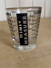 Vintage Libbey Bartender Mini Measure 1 OZ Measuring Shot Glass Made In USA