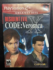 Resident Evil Code: Veronica X - CIB, Tested, Next Day Ship (PlayStation 2, PS2)