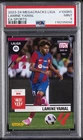 2023-24 PANINI MEGACRACKS LALIGA EA SPORTS #108BIS LAMINE YAMAL ROOKIE RC PSA 9