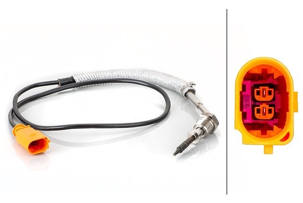 Hella Sensor, Abgastemperatur U.A. FüR Seat, Skoda, VW-image
