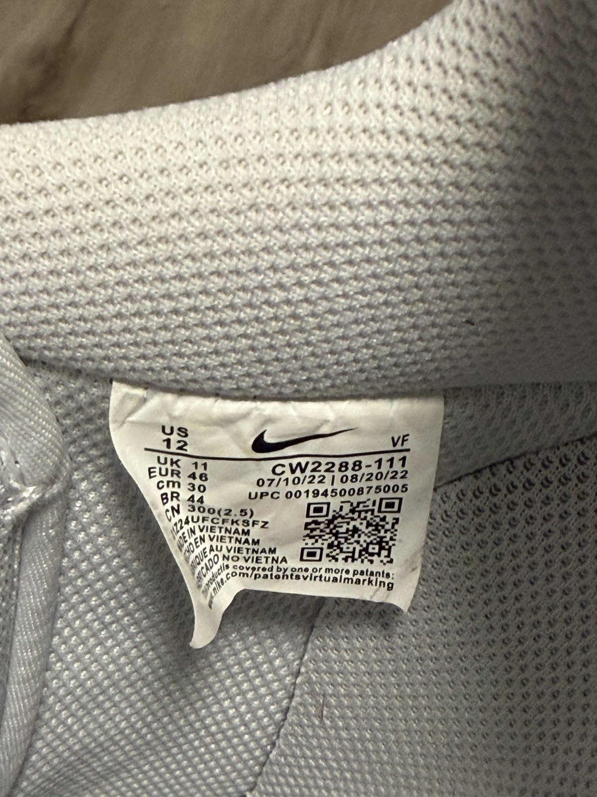 Nike Air Force 1 '07 Low White Sneaker White CW22… - image 6