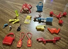 Vintage TMNT / Action Figure / Parts Lot / Channel 6 News
