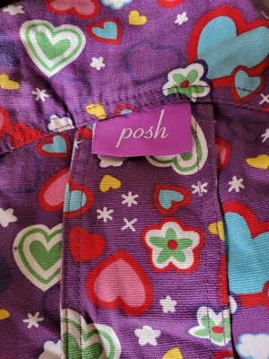 Posh Creations Stuffable Kids Bean Bag Chair Cover Plush Animal Storage Large 38