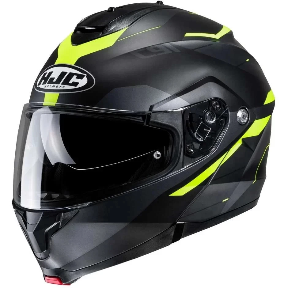 Casque Moto Modulable HJC C91 KARAN Jaune Fibres de Verre XL - Photo 1/1