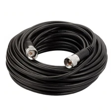 50Ft Coax Cable PL259 Male-to-Male HAM Radio Low Loss 50Ω