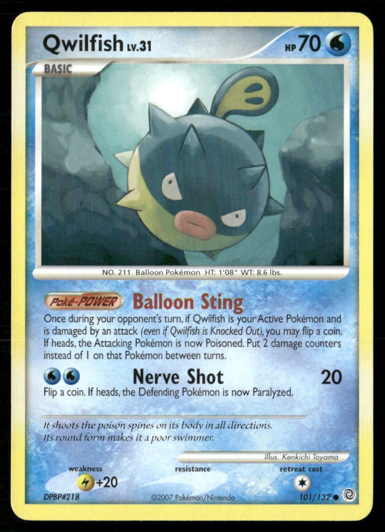 Secret Wonders #101/132 Qwilfish