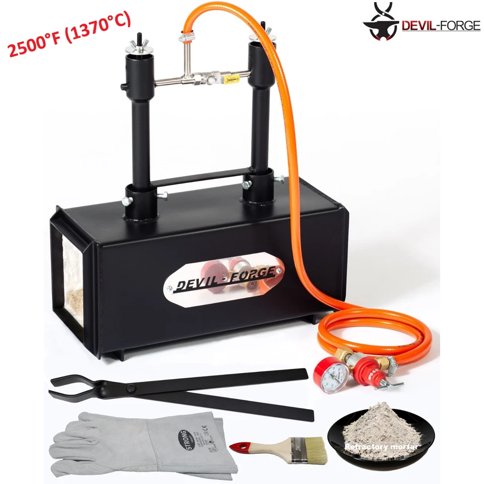 DEVIL FORGE DEVIL-FORGE DFPROF2 Schmiedeofen Schmelzofen Gasofen Gasbrenner Propangas