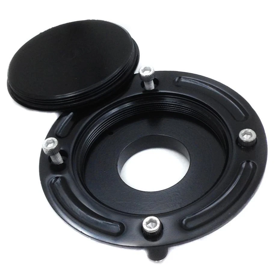 Tampa preta do tanque de combustível reservatório gasolina para 1997-2003 Suzuki GSXR GSX-R 600 750 2002 - Imagem 3 de 4
